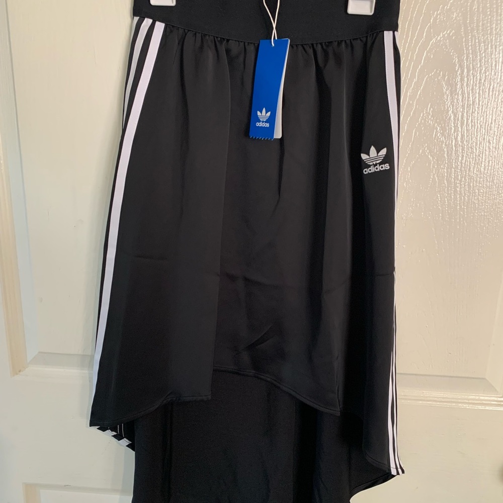NWT adidas satin skirt size 2xs